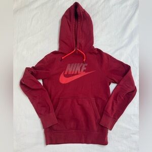 Nike Big Logo Print Mens Pullover Hoodie